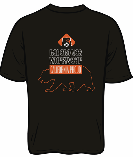BareBones WorkWear BareBones Born Blue Collar SS Tee - Image 2