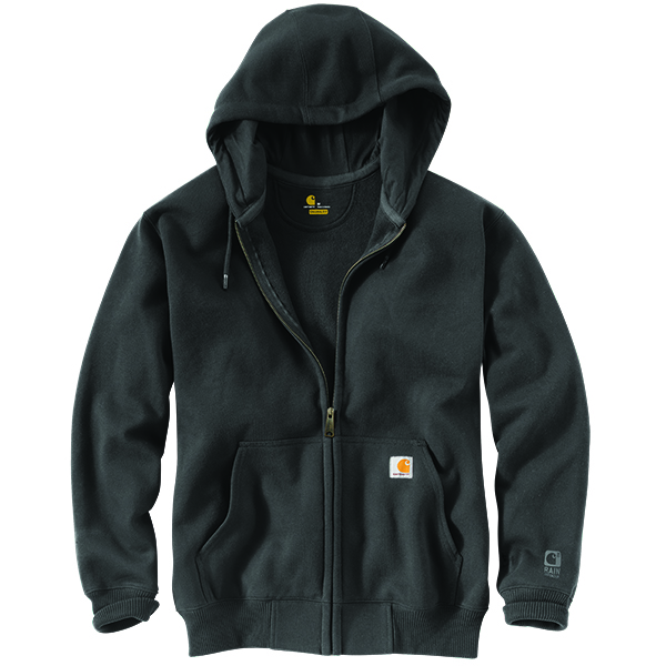 Carhartt Rain Defender® Loose Fit Heavyweight Full-Zip Sweatshirt - Image 4