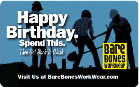 Happy Birthday - Spend This Gift Card