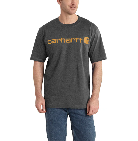 Carhartt Loose Fit Heavyweight Short-Sleeve Logo Graphic T-Shirt