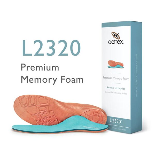 Aetrex Mens Premium Memory Foam Posted Orthotics - Image 6