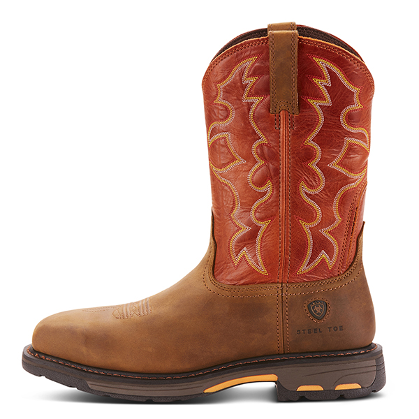 Ariat WorkHog Wide Square Toe Steel Toe Work Boot - Image 2