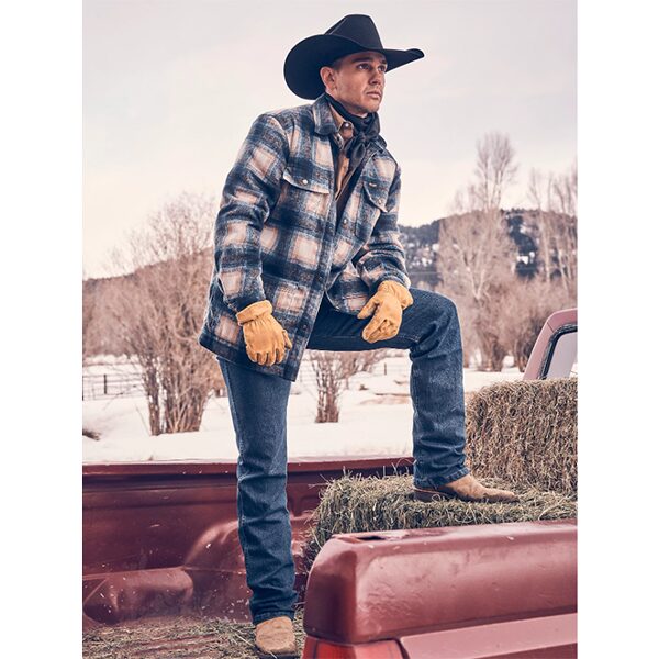 Wrangler Premium Performance Advanced Comfort Cowboy Cut® Regular Fit Jean in Mid Stone - Image 5