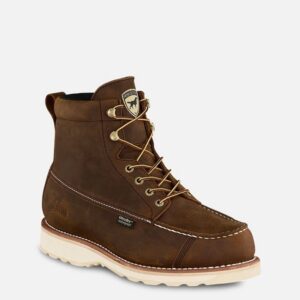 Irish Setter Wingshooter 7-Inch Waterproof Leather Boot (Dark Brown/White)