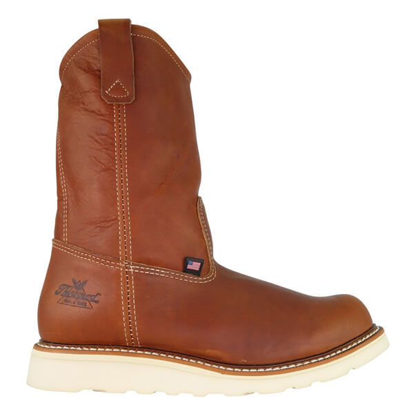 Thorogood American Heritage 11" Tobacco Pull-On Wellington MAXWear Wedge