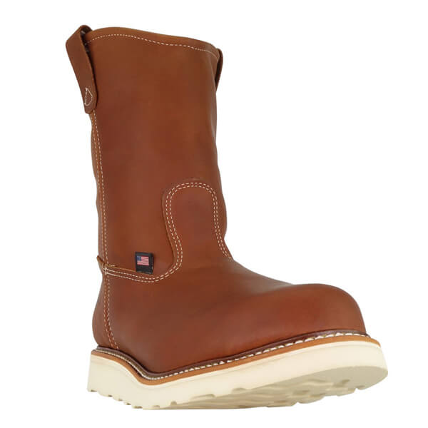 Thorogood American Heritage 11" Tobacco Pull-On Wellington MAXWear Wedge - Image 2