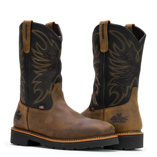 Thorogood Square Toe Wellington Waterproof 11" Safety Toe - Image 3