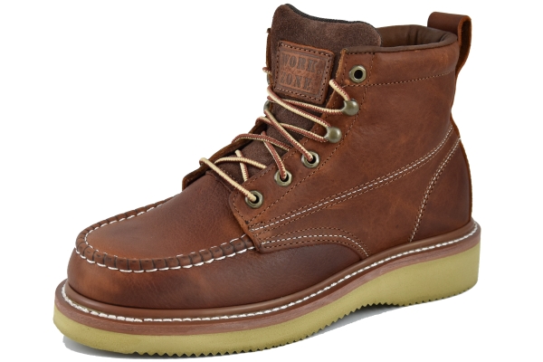 Work Zone 6" Copper Moc Toe Wedge