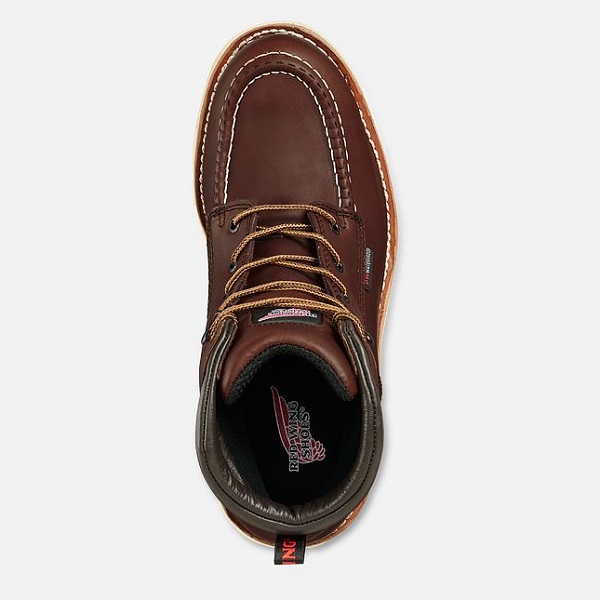 Red Wing Traction Tred Waterproof Non-Metallic Toe 6-In Wedge Boot - Image 4