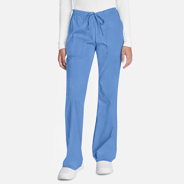 Cherokee Women's Flare Leg Drawstring Scrub Pant - Image 3