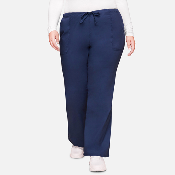 Cherokee Women's Flare Leg Drawstring Scrub Pant - Image 5
