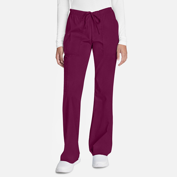 Cherokee Women's Flare Leg Drawstring Scrub Pant - Image 8