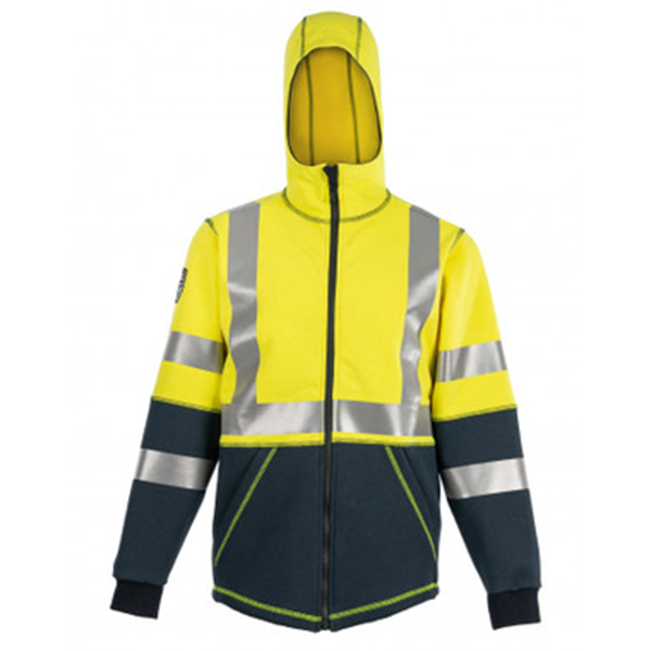 DragonWear Flame Resistant Elements Nova Jacket (Hi-Vis Yellow) - Image 4