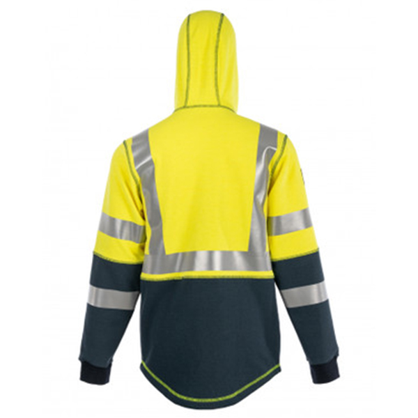 DragonWear Flame Resistant Elements Nova Jacket (Hi-Vis Yellow) - Image 5
