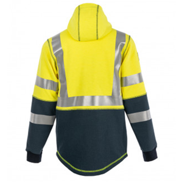 DragonWear Flame Resistant Elements Nova Jacket (Hi-Vis Yellow) - Image 7