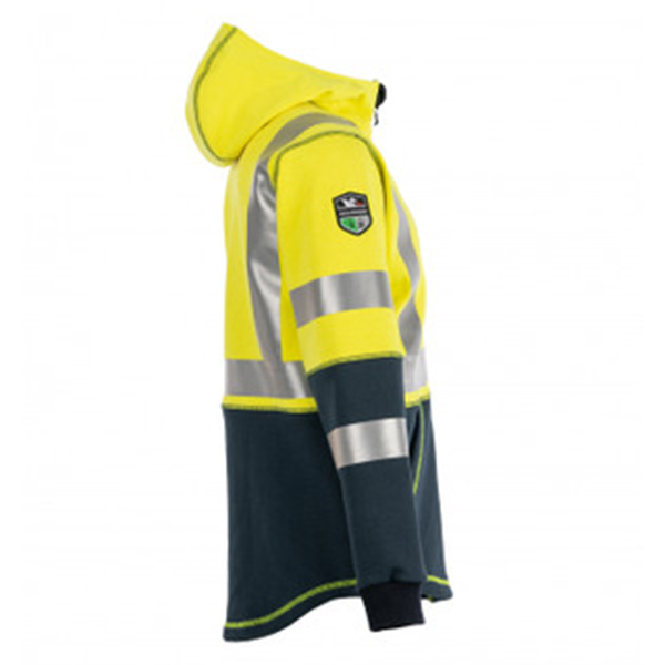 DragonWear Flame Resistant Elements Nova Jacket (Hi-Vis Yellow) - Image 8