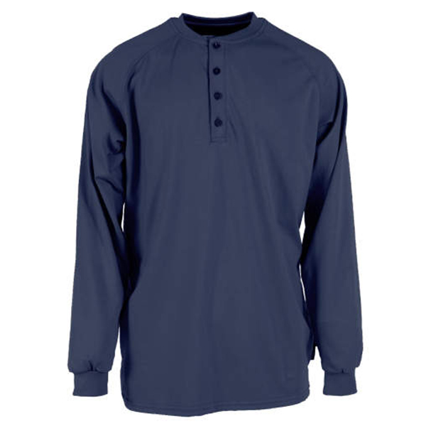 Radians Neese 6 oz Cotton FR Henley Shirt - Image 3