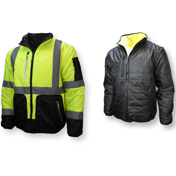 Radians Quilted Reversible Jacket with Zip-Off Sleeves - Image 7