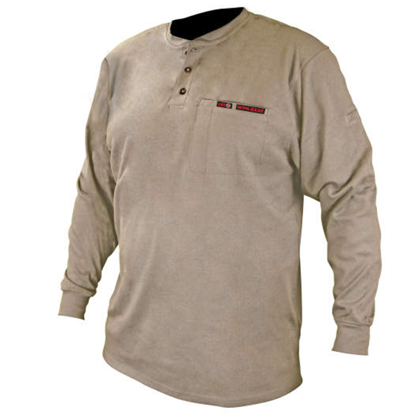 Radians VolCore® Long Sleeve Cotton Henley FR Shirt - Image 2