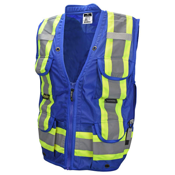 Radians Heavy Duty 12-Pocket Cruiser Vest With Back Pouch and X-Back - Image 3