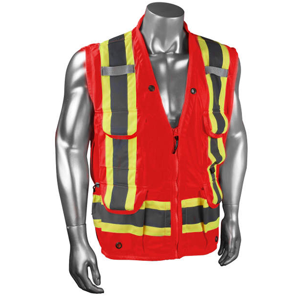 Radians Heavy Duty 12-Pocket Cruiser Vest With Back Pouch and X-Back - Image 2