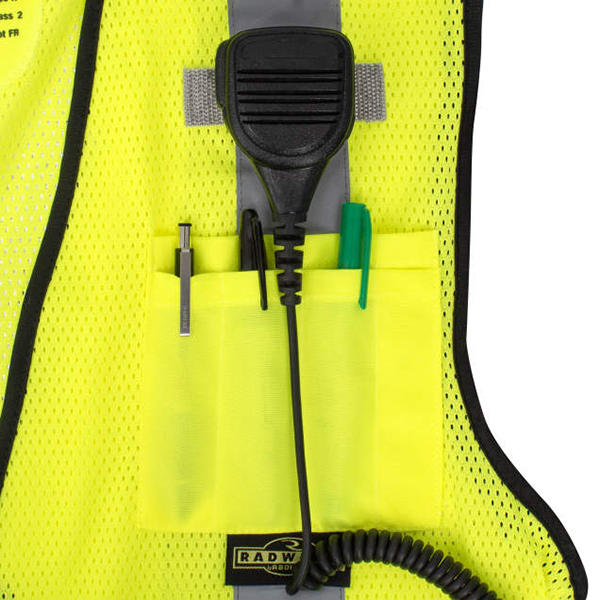 Radians RadWear Black Bottom Self-Extinguishing Surveyor's Vest - Image 10