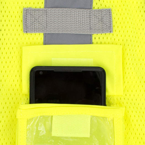Radians RadWear Black Bottom Self-Extinguishing Surveyor's Vest - Image 12