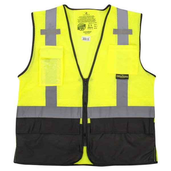 Radians RadWear Black Bottom Self-Extinguishing Surveyor's Vest - Image 6