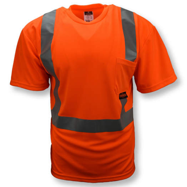 Radians RadWear High Visibility Safety T-Shirt with Max-Dri - Image 2