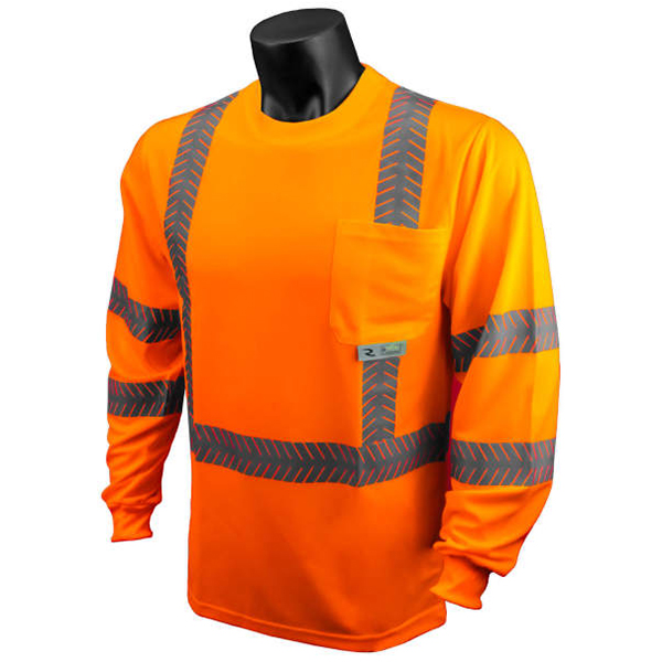 Radians RadWear High Visibility Safety T-Shirt with Rad-Shade® UV Protection - Image 2