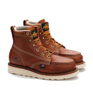 Thorogood Women's American Heritage - 6" Tobacco Moc Toe MAXWear Wedge