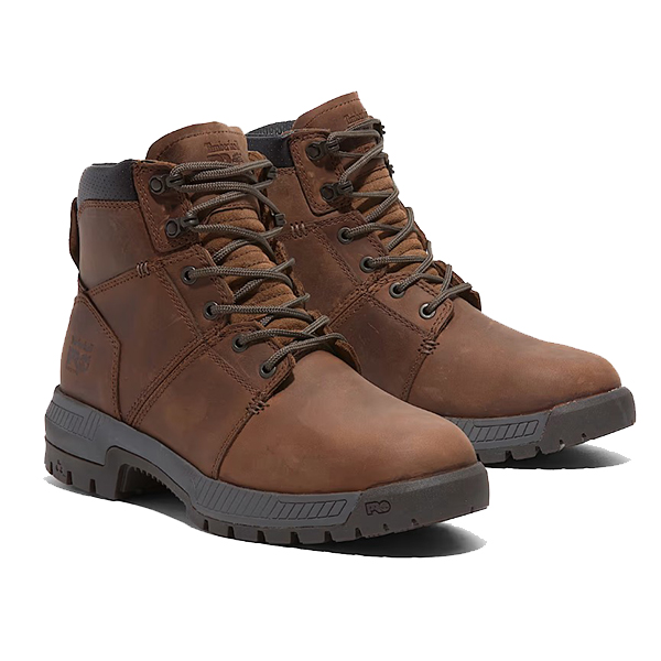 Timberland Montauk 6" Soft Toe Brown Work Boot - Image 3