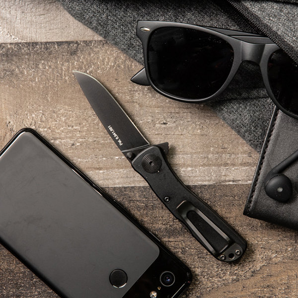 SOG Twitch II Folding Knife (Black) - Image 4