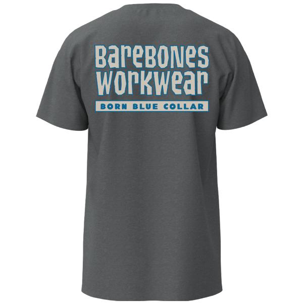 BareBones WorkWear Born Blue Collar SS Graphic Tee
