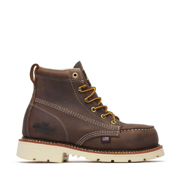 Thorogood Women's American Heritage 6" Crazy Horse Moc Toe - Maxwear 90 - Image 2