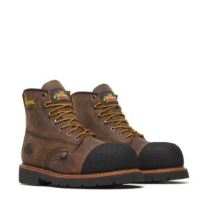 Thorogood Hammerhead - 6" Crazy Horse Nano Toe - Black MAXWear 90 Outsole