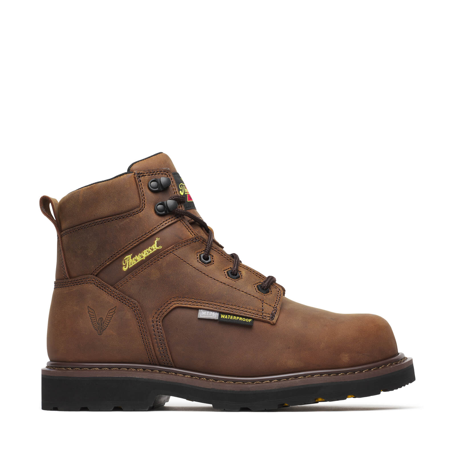 Thorogood Jobsite Series - WP 6" Crazy Horse Comp Round Toe I-MET - Image 2