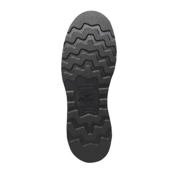 Thorogood American Heritage - 8" Trail Crazy Horse Black Heel Safety Toe - Moc Toe MAXWear Wedge - Image 5