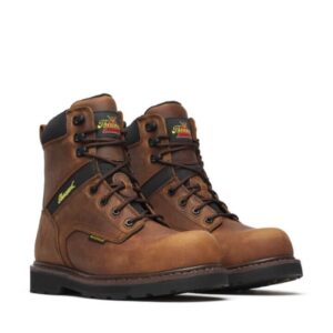 Thorogood Jobsite Series - 8" Crazy Horse Waterproof Safety Toe