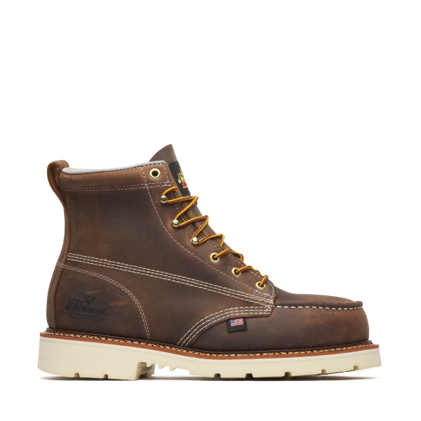 Thorogood American Heritage - 6" Trail Crazy Horse Safety Toe - Moc Toe MAXWear 90 - Image 2
