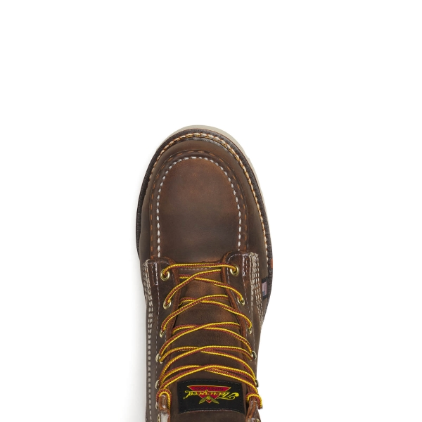 Thorogood American Heritage - 6" Trail Crazy Horse Safety Toe - Moc Toe MAXWear 90 - Image 6