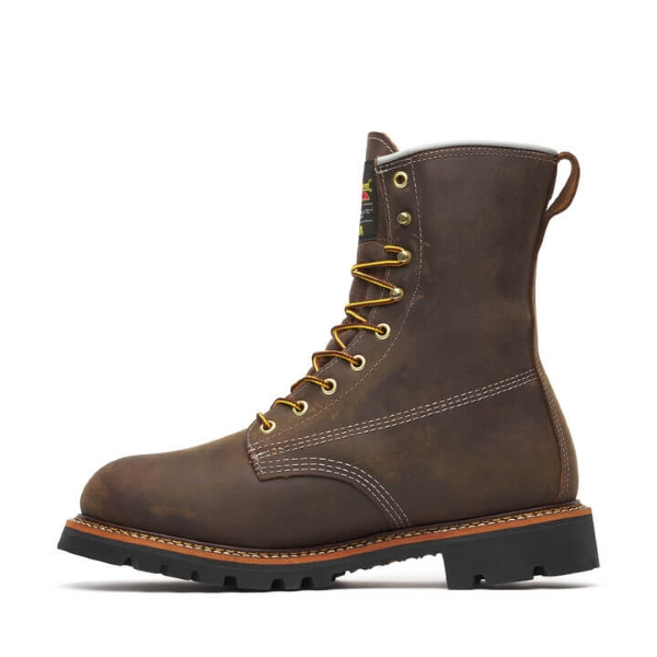 Thorogood American Legacy - Waterproof + Insulated - 8" Crazy Horse - Image 4