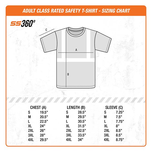 SafetyShirtz SS360 Tropic Heat - Orange - Class 2 - Type-R - UPF 40 - Reflective Safety Shirt - Image 5