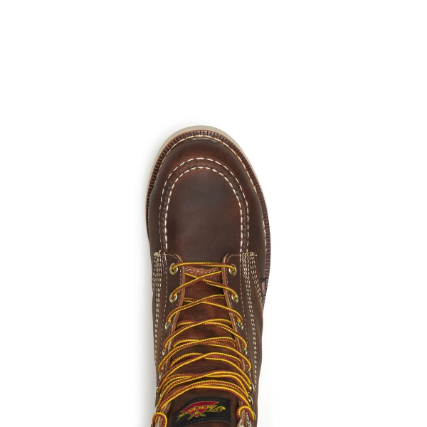 Thorogood American Heritage - 8" Trail Crazy Horse Safety Toe - Moc Toe MAXWear Wedge - Image 6