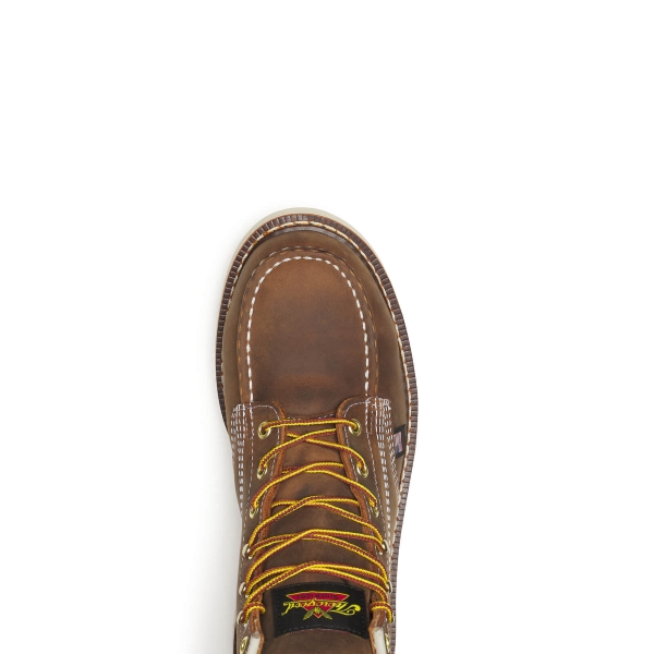Thorogood American Heritage - 6" Steel Toe Trail Crazy Horse Moc Toe - MaxWear Wedge - Image 6