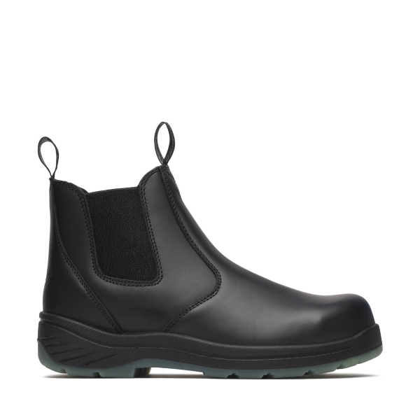 Thorogood 6" Black Quick Release Station Boot Safety Toe with Translucent Bottom - Image 2