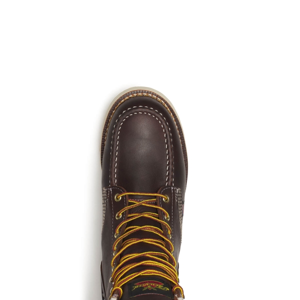 Thorogood 1957 Series - Waterproof - 8" Briar Pitstop Moc Toe - MAXWear Wedge - Image 6