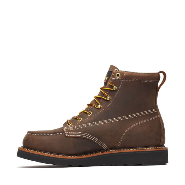 Thorogood American Heritage - 6" Crazy Horse Moc Toe Wedge - Image 4