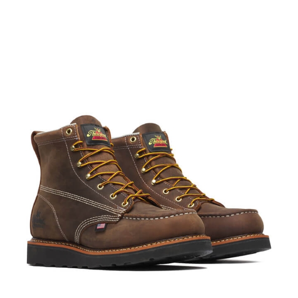 Thorogood American Heritage - 6" Crazy Horse Moc Toe Wedge