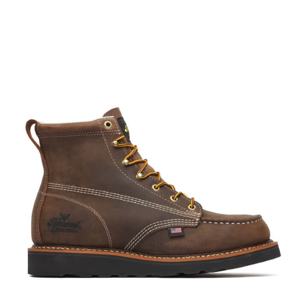 Thorogood American Heritage - 6" Crazy Horse Moc Toe Wedge - Image 2